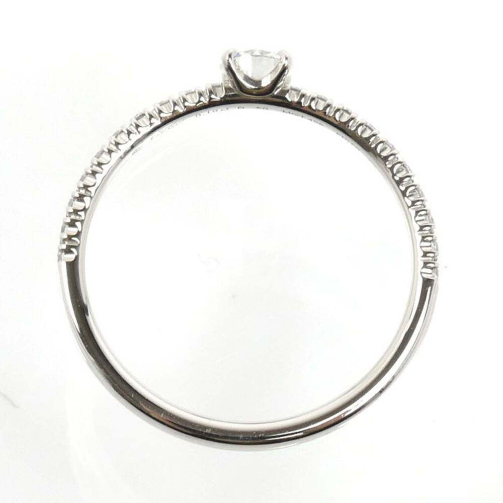 CARTIER Silver Diamond Eternity Ring - Picture 4 of 8